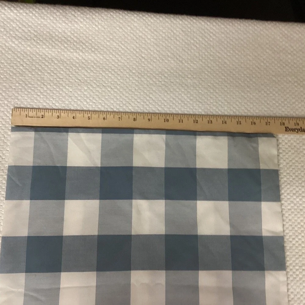 Throw Pillow Cover Blue White Plaid Living Room Bedroom‎ Farmhouse Ocean 18x18